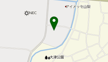 東洋アイテック株式会社山梨工場の地図画像