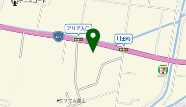 岡自転車店の地図画像