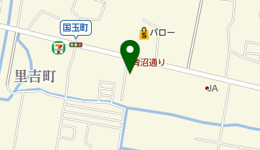 藤原自動車工場の地図画像