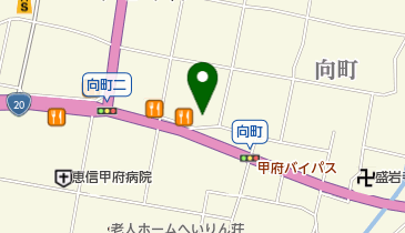 株式会社カムイ オート甲府店の地図画像
