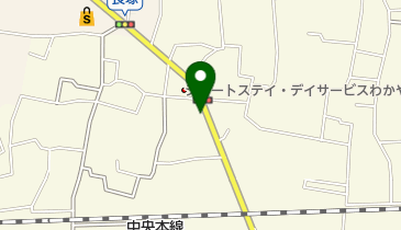 松木肉店の地図画像