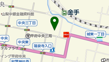 甲斐奈神社の地図画像