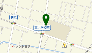 朝気熊野神社の地図画像