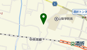 酒折宮の地図画像