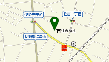 住吉神社の地図画像