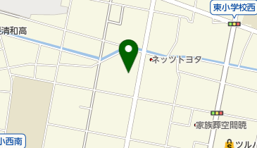 笹之池燃料店の地図画像