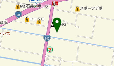 株式会社アグログリーンの地図画像
