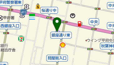 DAIMARU 甲府本店 ホールの地図画像