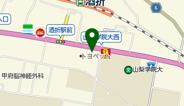 飯野本店の地図画像