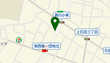 髪匠美容室の地図画像