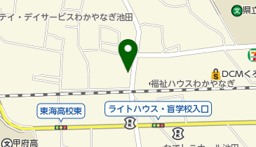 クイック 甲府池田店の地図画像