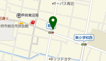 ささもと美容室の地図画像