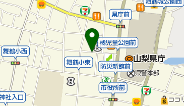 セブン美容室の地図画像