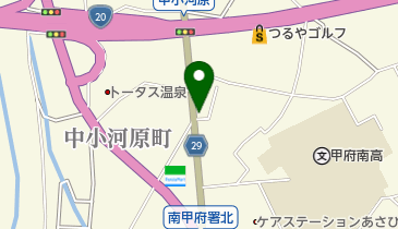 ビューティーしみずの地図画像