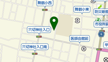 美容室アムールの地図画像