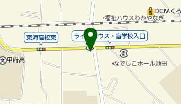 美容室ダックテールの地図画像