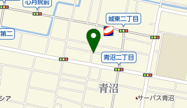 マルミ美容室の地図画像