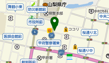 アールヘアサロンの地図画像