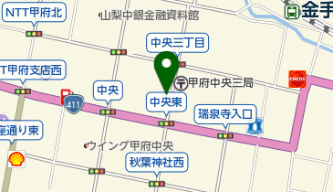 ユース美容室の地図画像