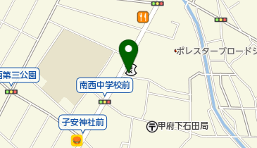 山梨県不動産業協同組合の地図画像