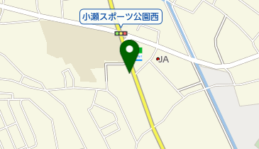 岡部米店の地図画像