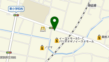 味よしバリオ店の地図画像