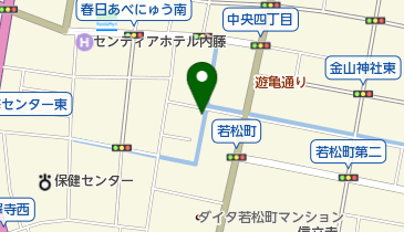 藤乃家の地図画像