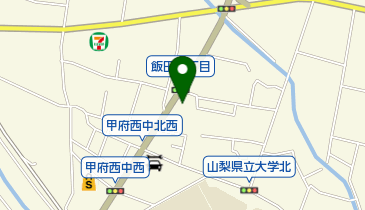 関東自動車共済協同組合山梨県支部の地図画像