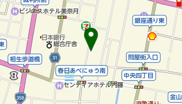 内藤セイビドー眼鏡店の地図画像