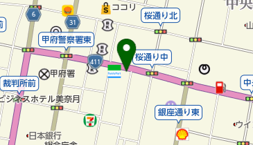株式会社フカサワ宝石の地図画像