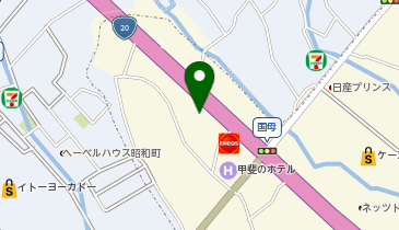 マージャン倶楽部にしきの地図画像