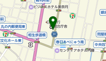 ウエノ中央薬局の地図画像