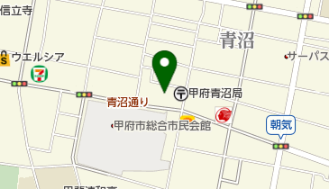 上野洋服店の地図画像