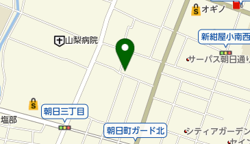 横内洋服店の地図画像