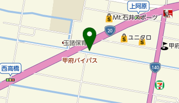 ボデガー東スタジオの地図画像