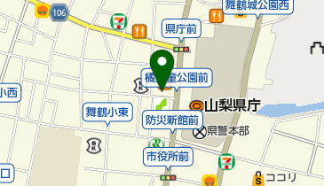 中込理容室の地図画像