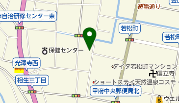 中沢理容所の地図画像