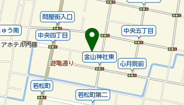 平野理容店の地図画像