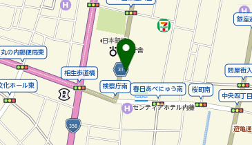 ブロンド上田の地図画像