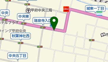 横森理容所の地図画像