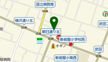 ヨダ理容室の地図画像