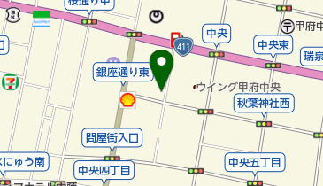 有限会社田幸肉店の地図画像