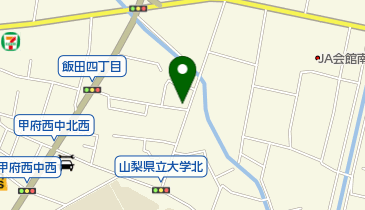 天松甲府店の地図画像