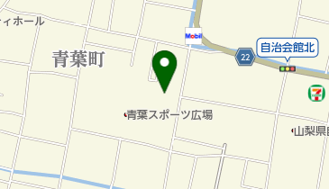 甲府市役所 青葉スポーツ広場の地図画像