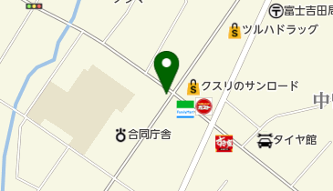 霜村電気商会の地図画像