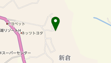 白富士クリーニング店の地図画像