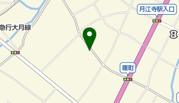 メリット美容室の地図画像