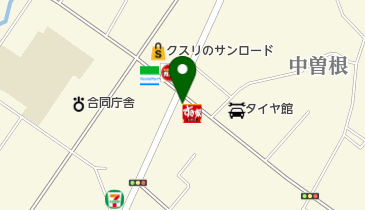 こうちゃん食堂の地図画像