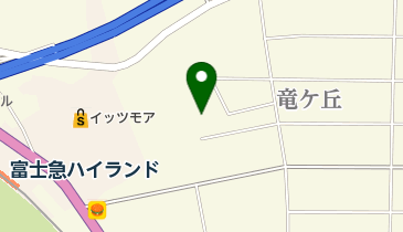 富士吉田市役所 浄水場の地図画像