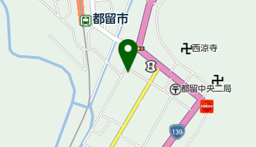 アキヤマ電気の地図画像